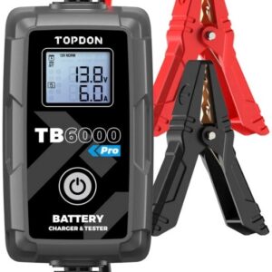 TOPDON CHARGER T6000PRO
6/12V 6AH