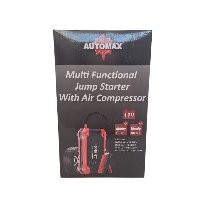 Automax Multifuctional Starter With Air Compressor
